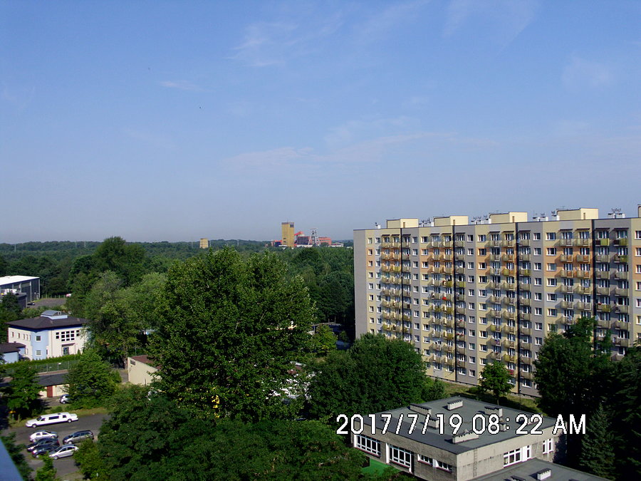 Widok na kopalnię Murcki-Staszic