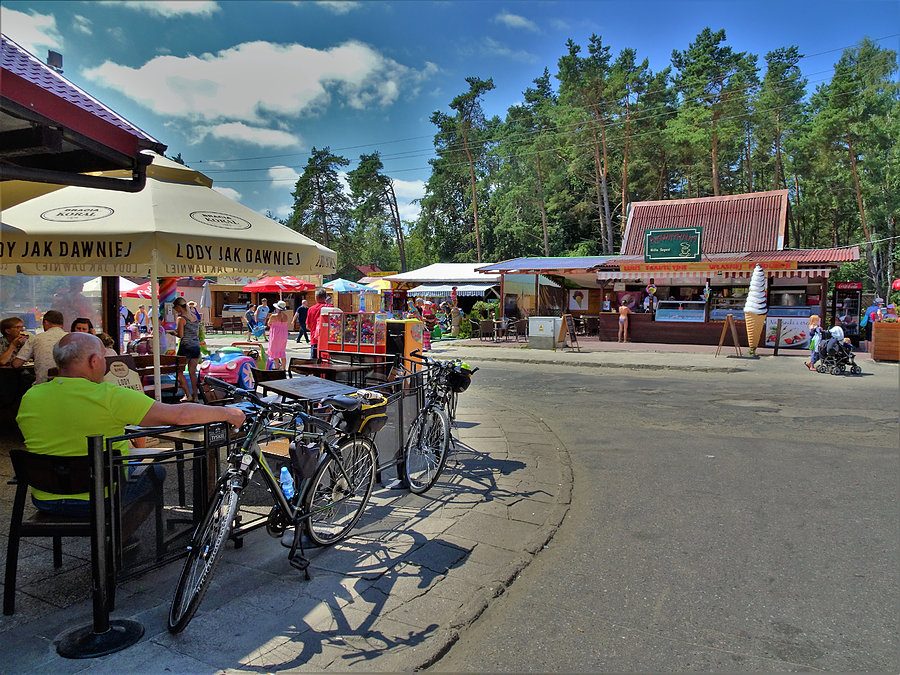 Wycieczka nad morze - Jantar. Jesteśmy na miejscu... ;)
