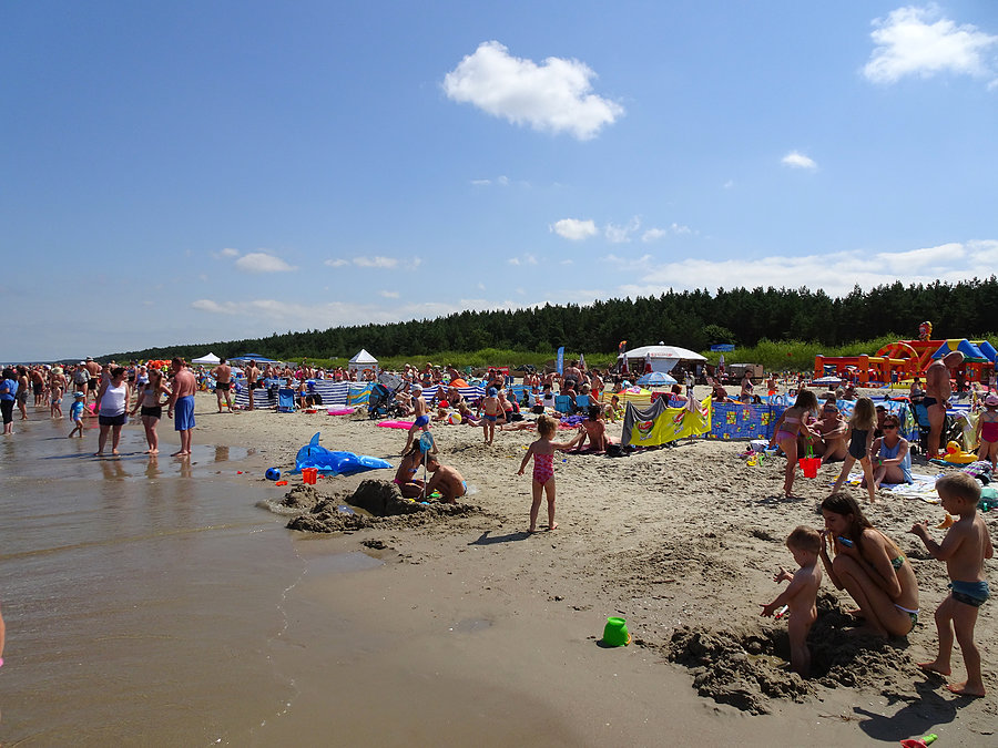 Wycieczka nad morze - Jantar. Jesteśmy na miejscu... ;)