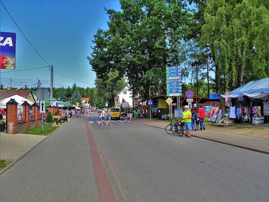 Wycieczka nad morze - Jantar. Jesteśmy na miejscu... ;)