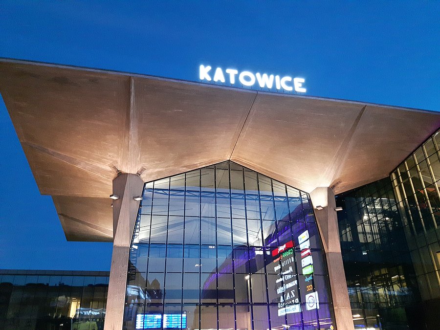 Dworzec kolejowy w Katowicach