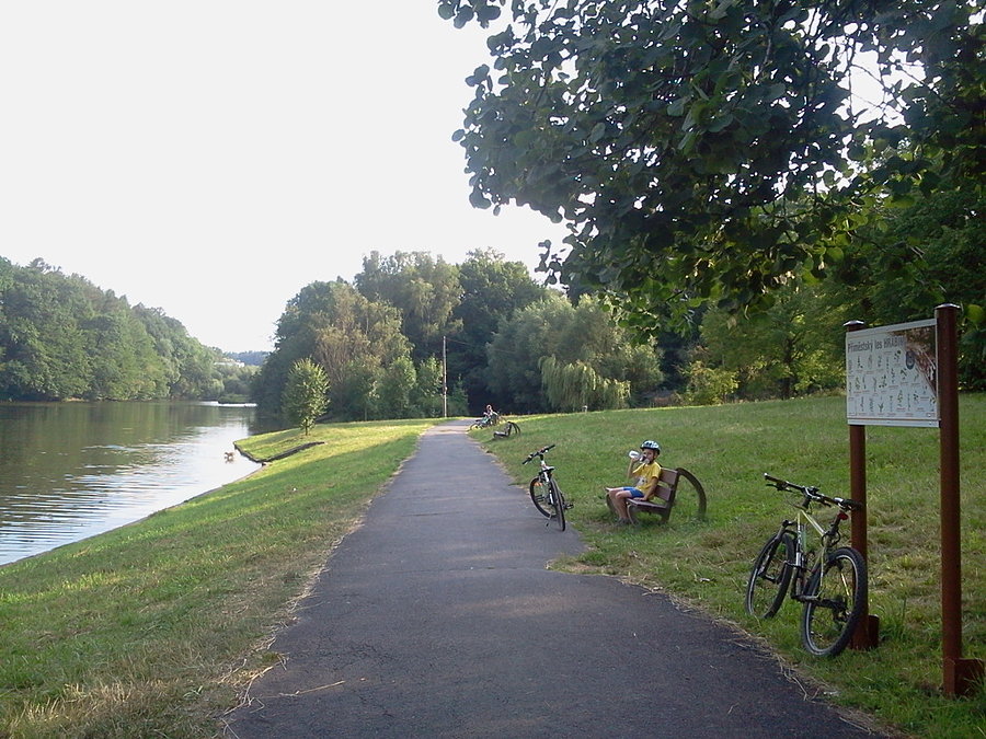 Pauza nad jeziorem