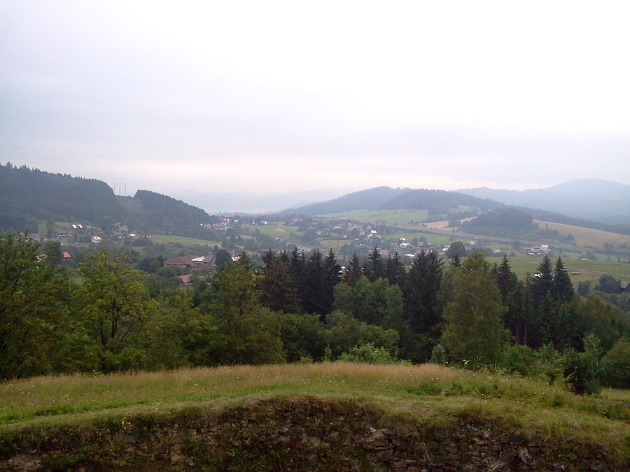 Widok na Przełęcz Jabłonkowską