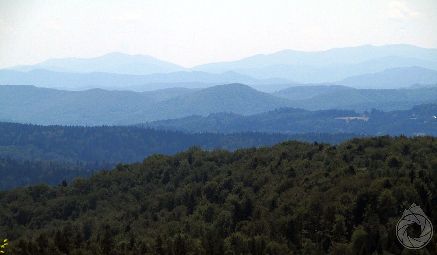 Ponoć na horyzoncie Tarnica i Połoniny