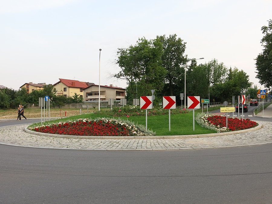 Rondo Marii i Lecha Kaczyńskich :) Tomaszów Maz