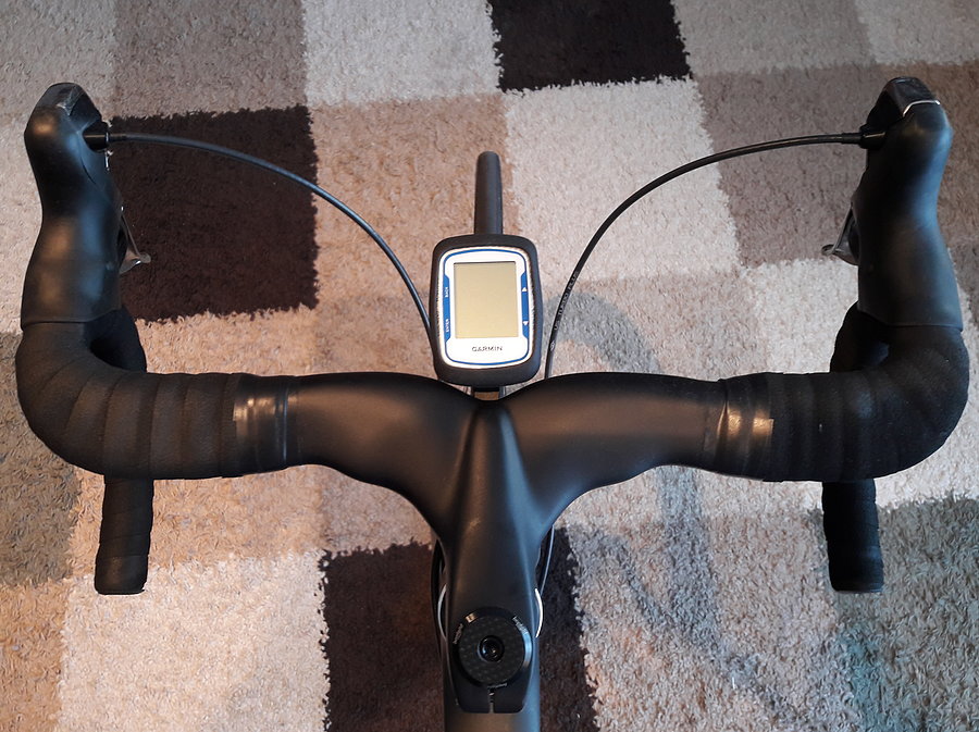 Garmin na nowym mocowaniu od majfrendów ;)