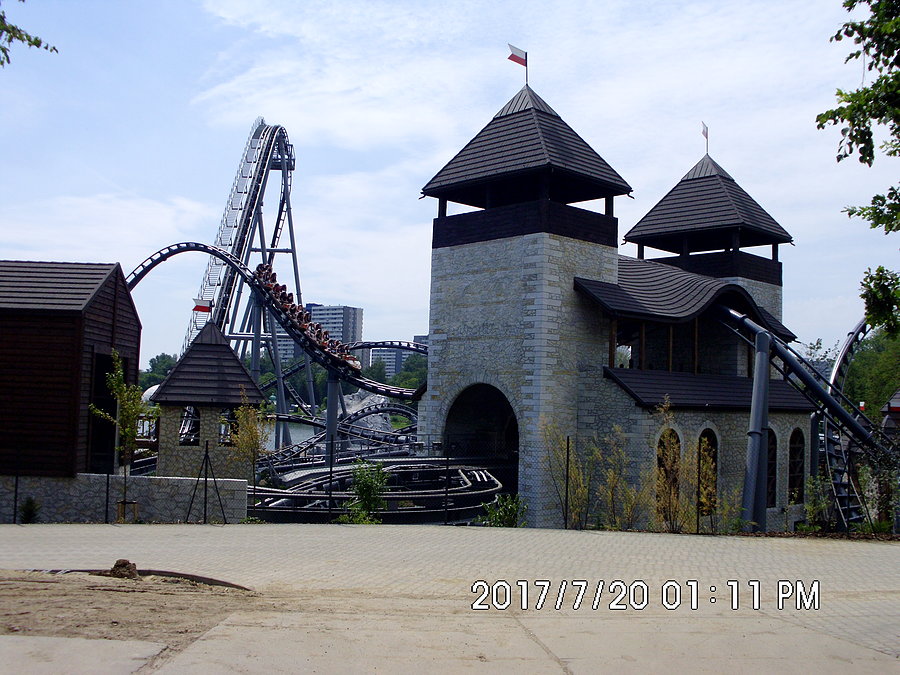 Rollercoaster w Wesołym Miasteczku