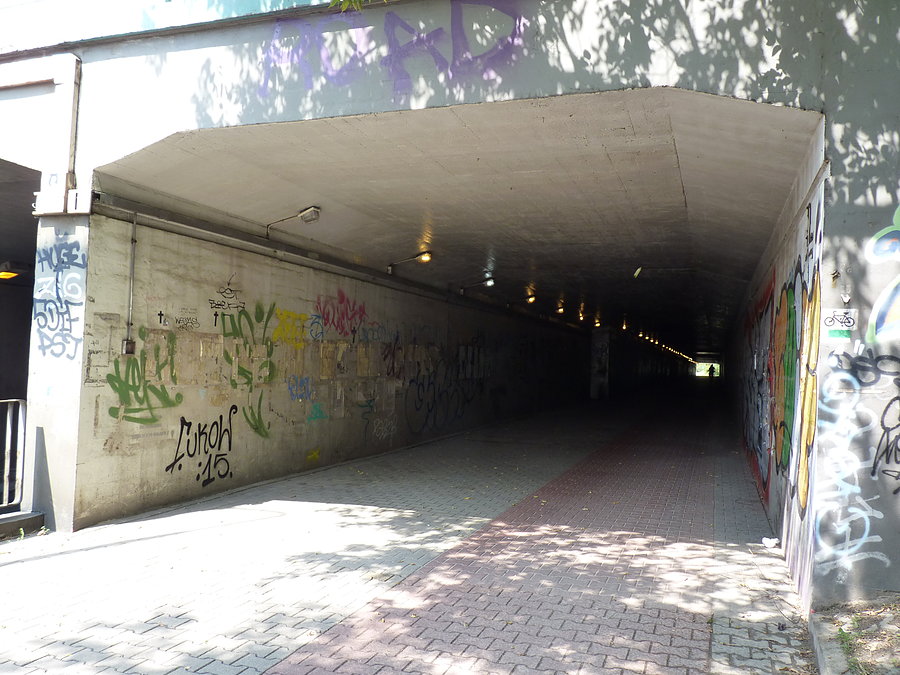 Tunel przy Jerozolimskich