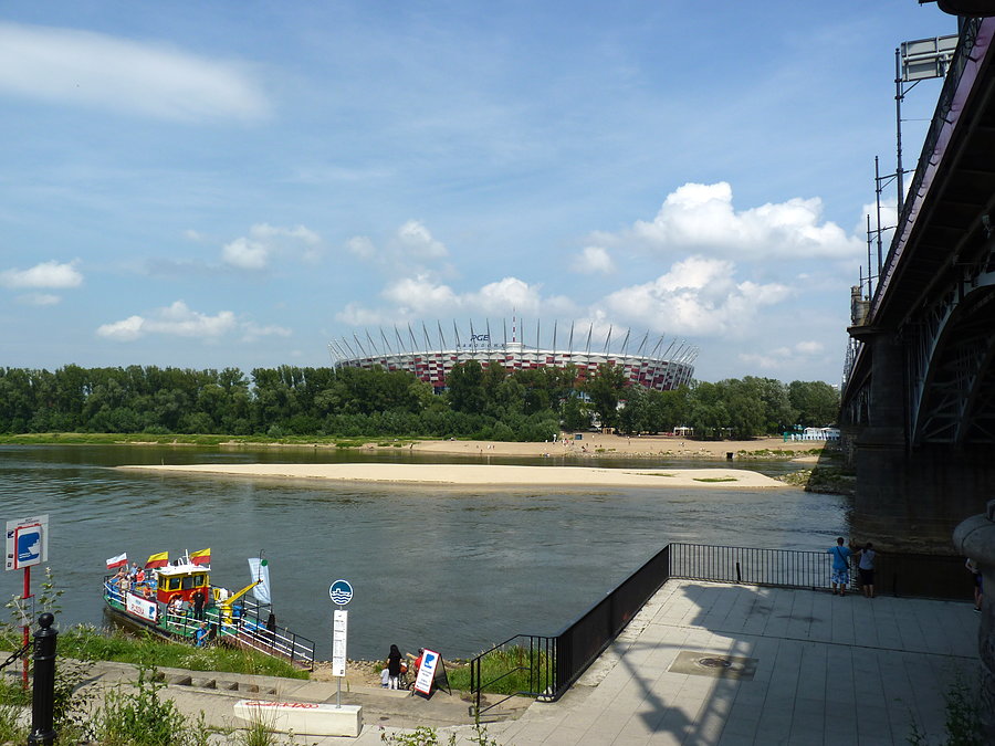 Plaża nad Wisłą