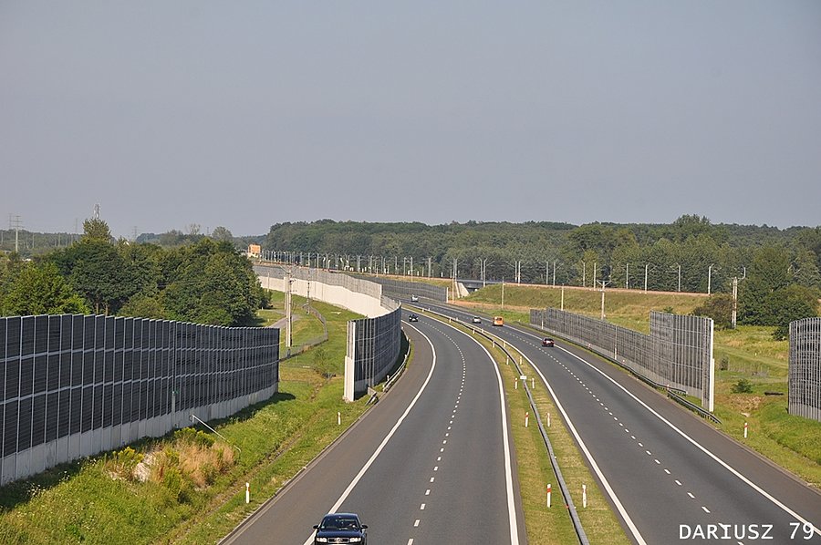 Sterkowiec - Autostrada A4 w stronę na Wschód