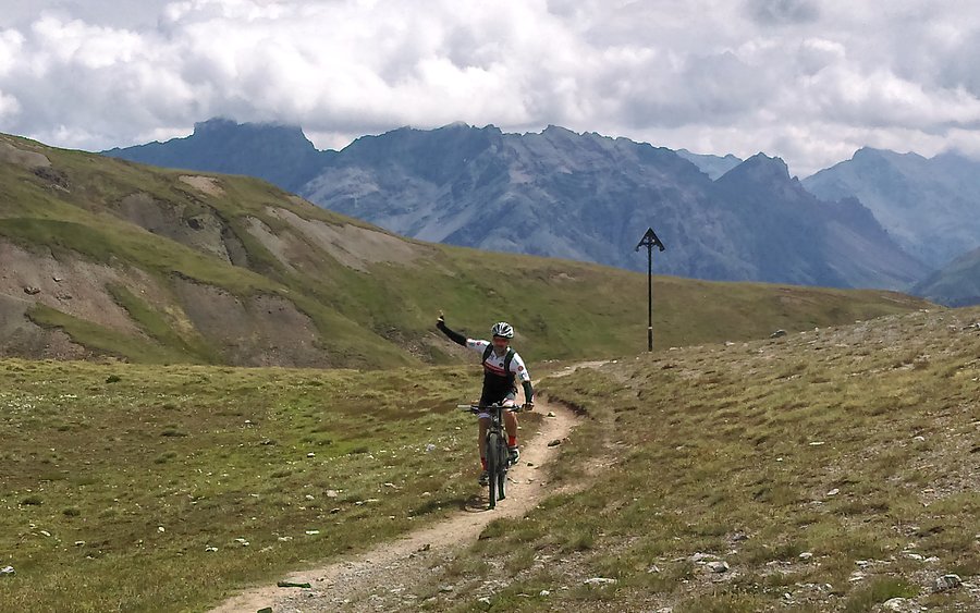 No i wjechane na 2694m. Lubię takie chwile :)