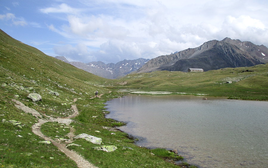 Wysokogórskie bajorko (ponad 2400m) :)