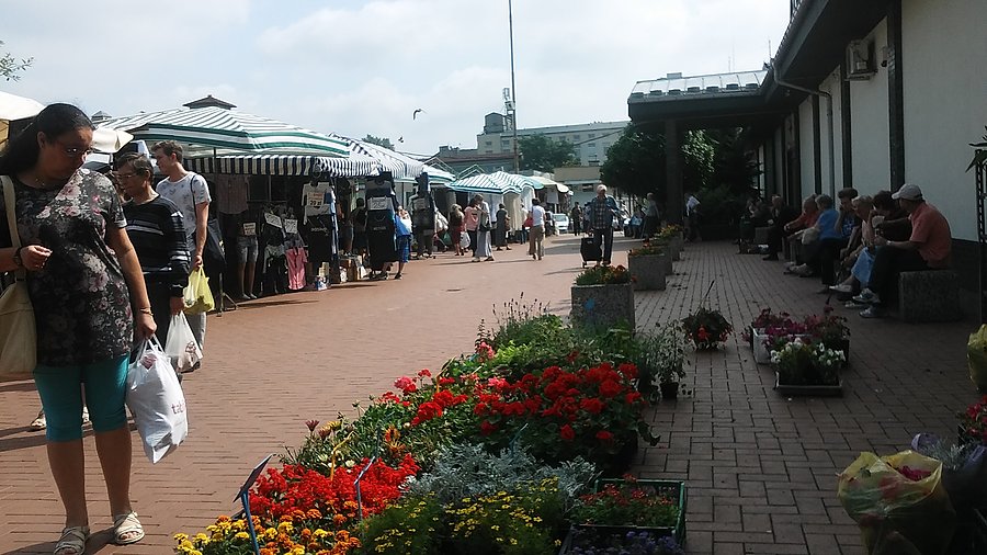 Rynek w Łodzi