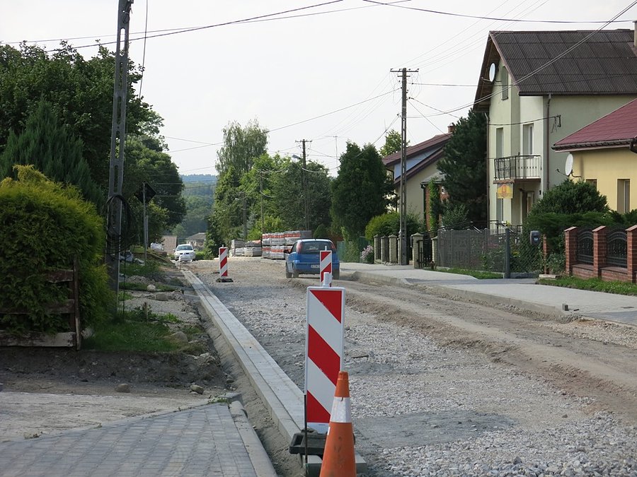 Remont ulicy Pilicznej w Smardzewicach