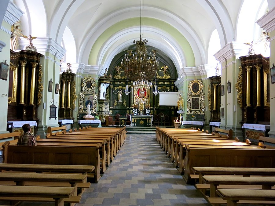 Wnętrze Sanktuarium św. Anny - Smardzewice