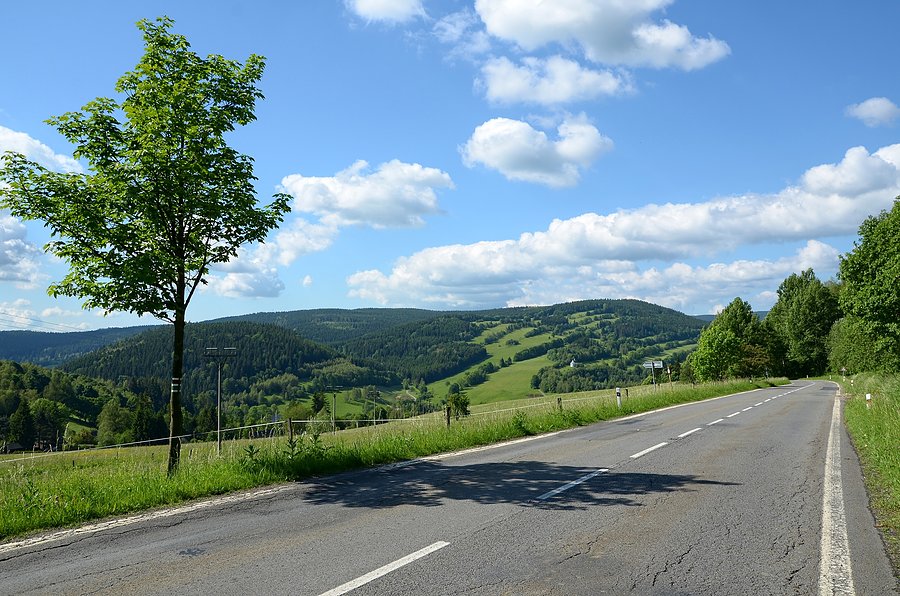 Szosa na Hermanovice