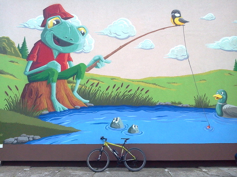 Mural w Mnichu
