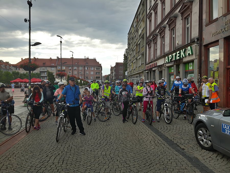 97 Bytomska Masa Krytyczna po trasie Tour de Pologne