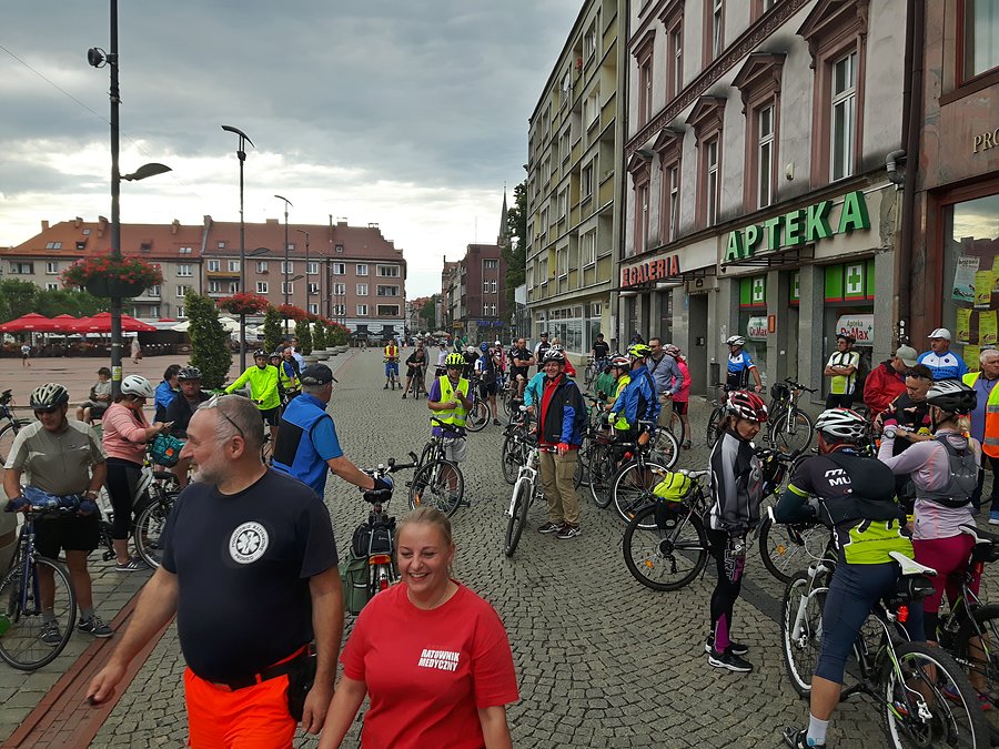 97 Bytomska Masa Krytyczna po trasie Tour de Pologne