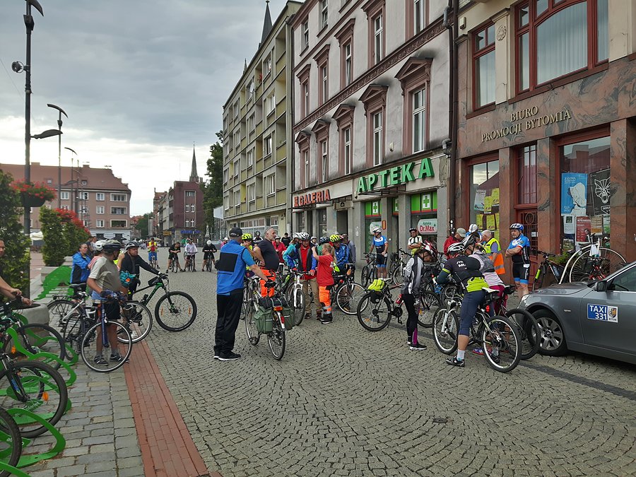 97 Bytomska Masa Krytyczna po trasie Tour de Pologne