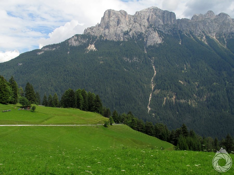 Zjazd do Pozza di Fassa