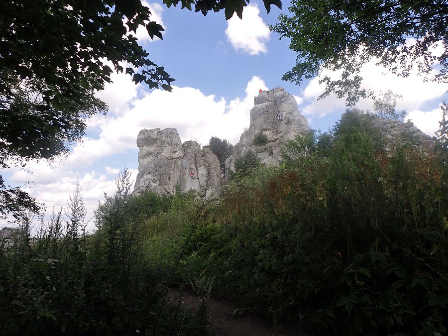 Skałki w Łutowcu