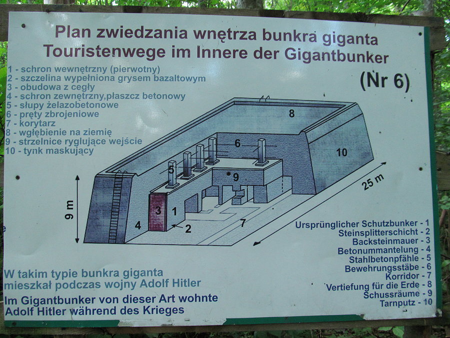 O i opis jednego z bunkrów