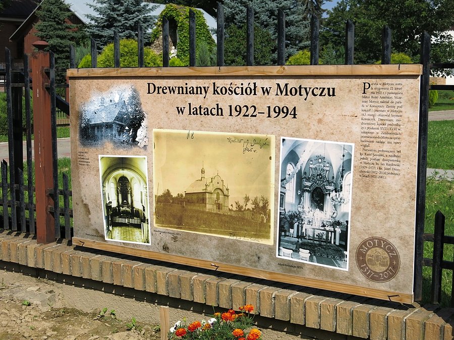 Kościół w Motyczu spalił się w 1994 r