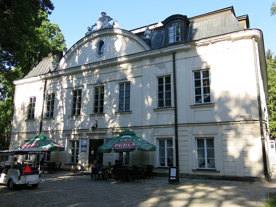 W parku Zdrojowym Nałęczów