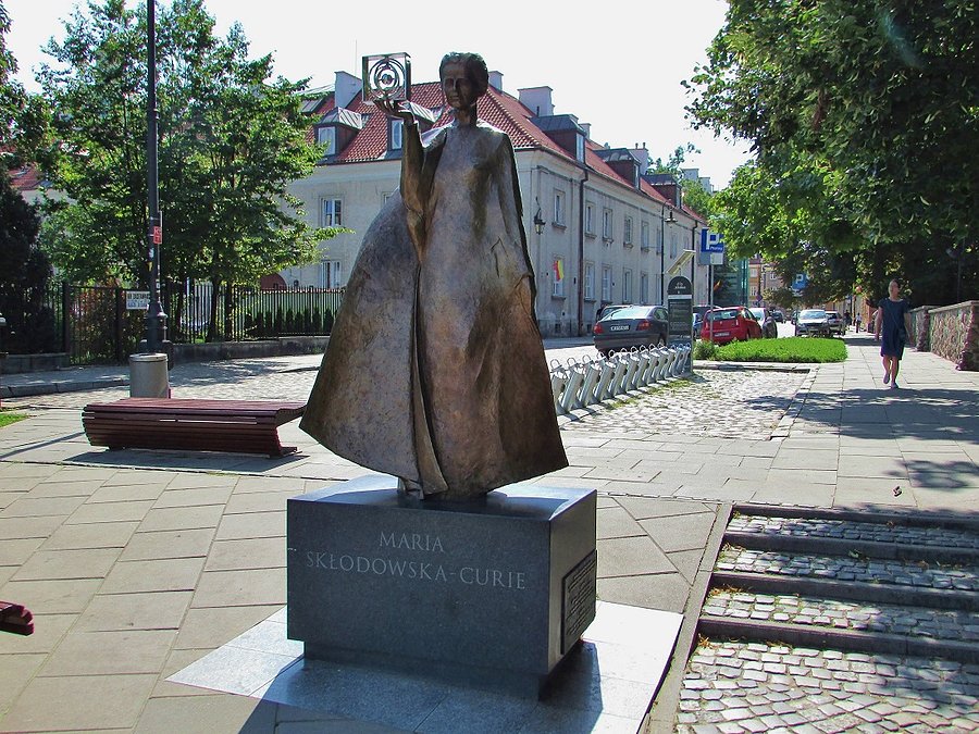 Francuski pomnik Marii Skłodowskiej-Curie