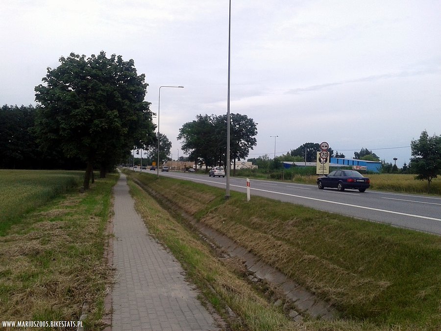 Przy krajowej siódemce