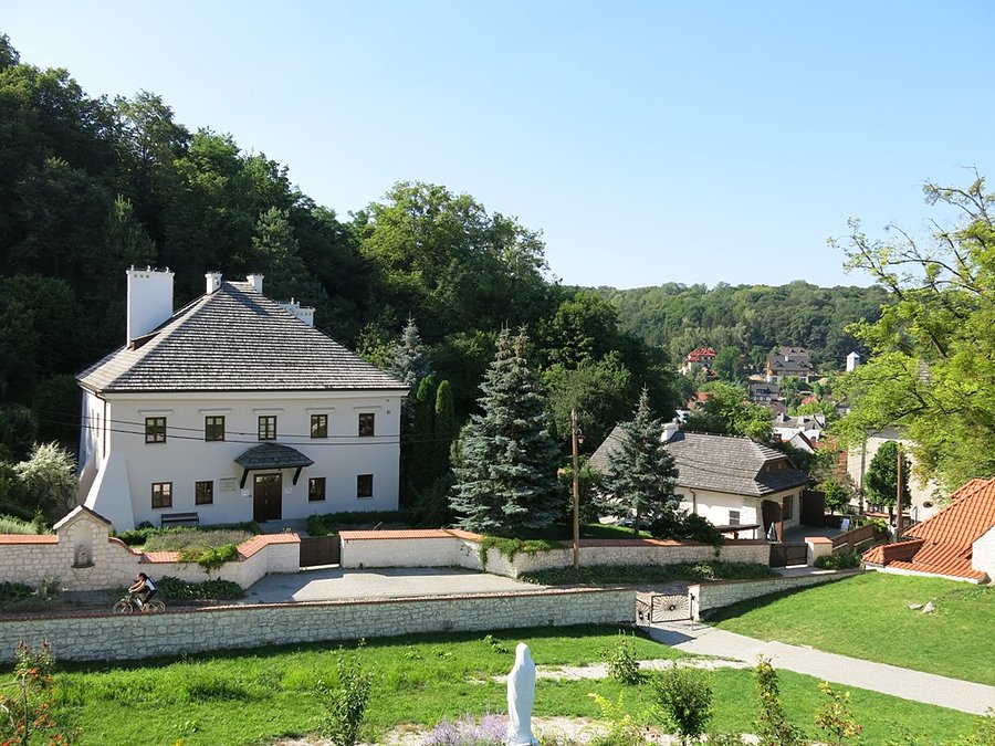 Ze wzgórza zamkowego na Kazimierz