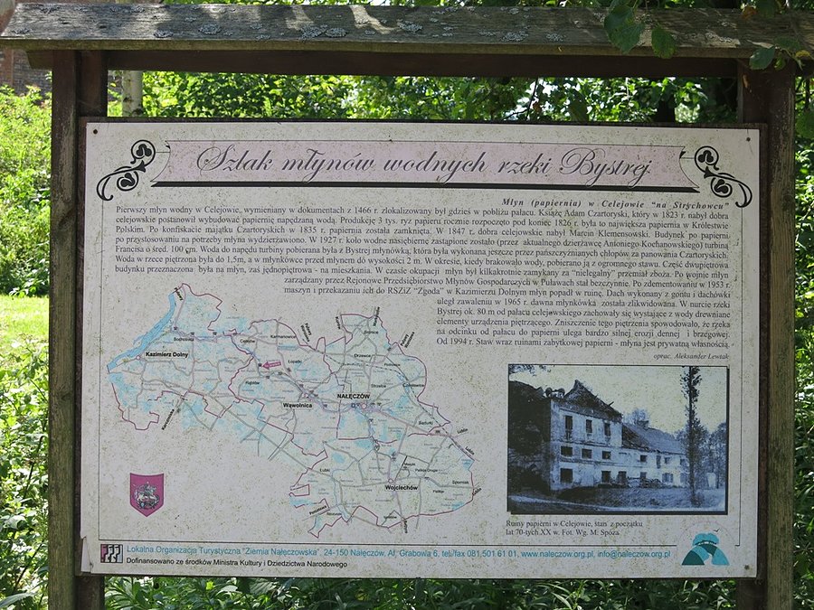 Tablica info - Celejów