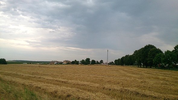 Chmury koło Strzyżewic
