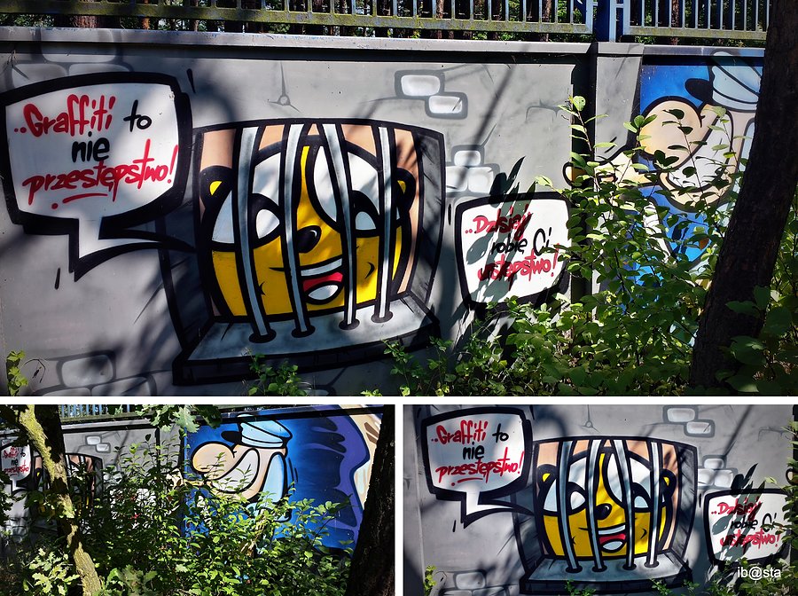 Graffiti to nie przestępstwo ;)