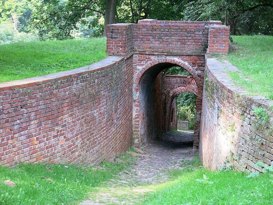 Schody Angielskie - Park Czartoryskich w Puławach