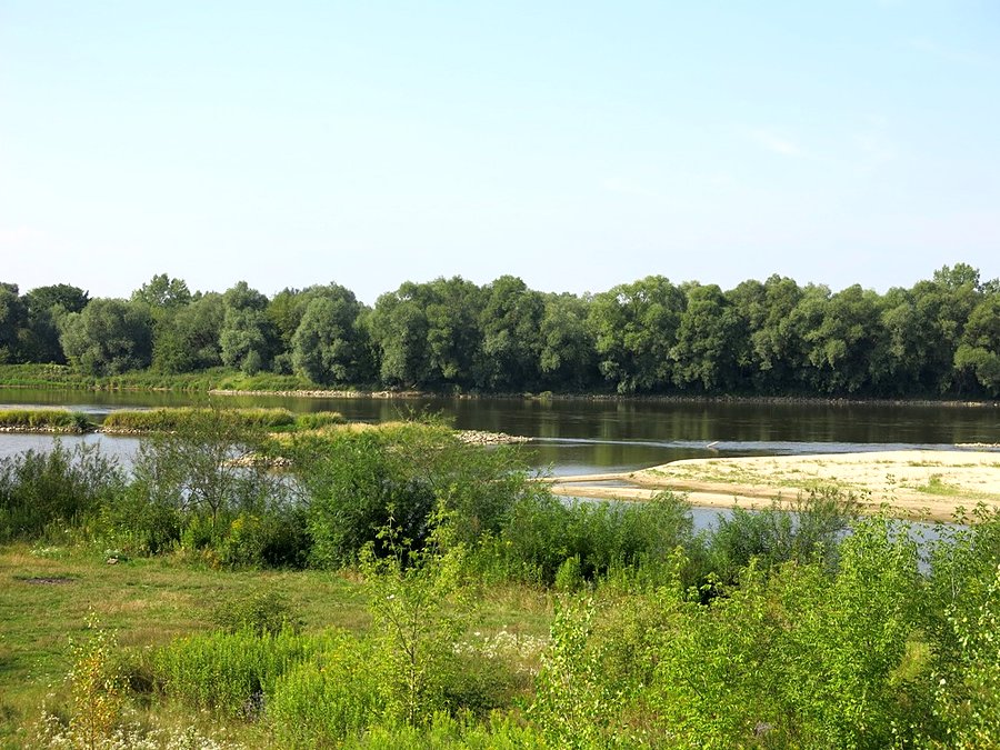 Wisła płynie - widok z DDR-ki