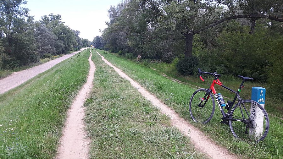Triban przełajowy - 497,5 km od źródeł Wisły