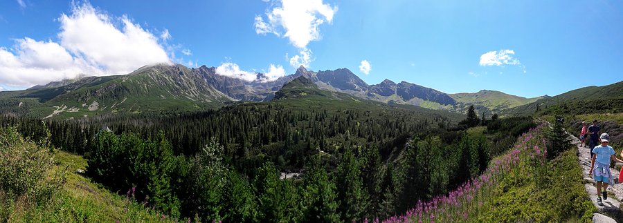 Panorama Hali Gąsienicowej