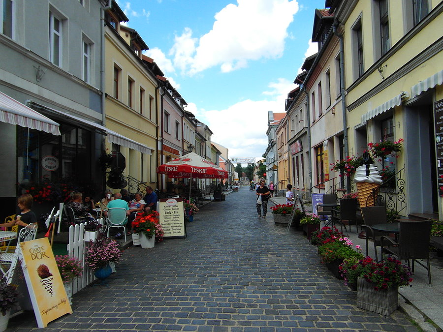 Uliczki w Reszlu