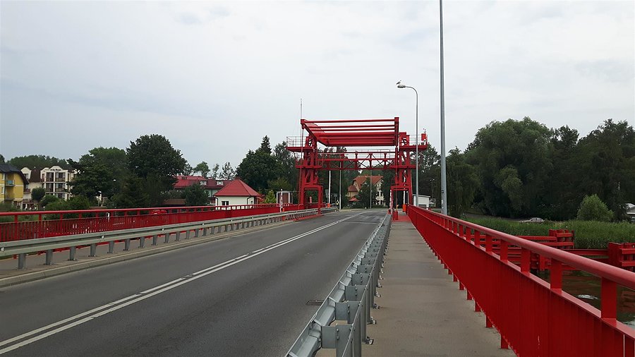 Most zwodzony w Dziwnowie