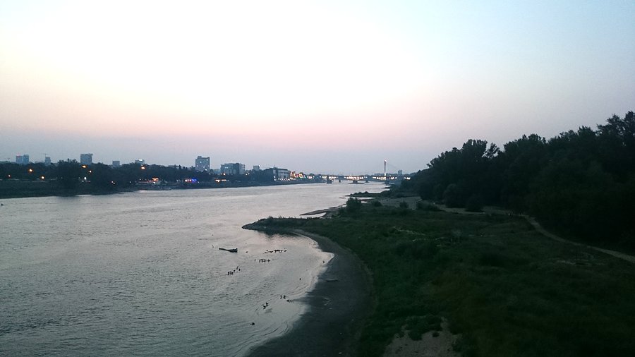 Wisła z mostu :)