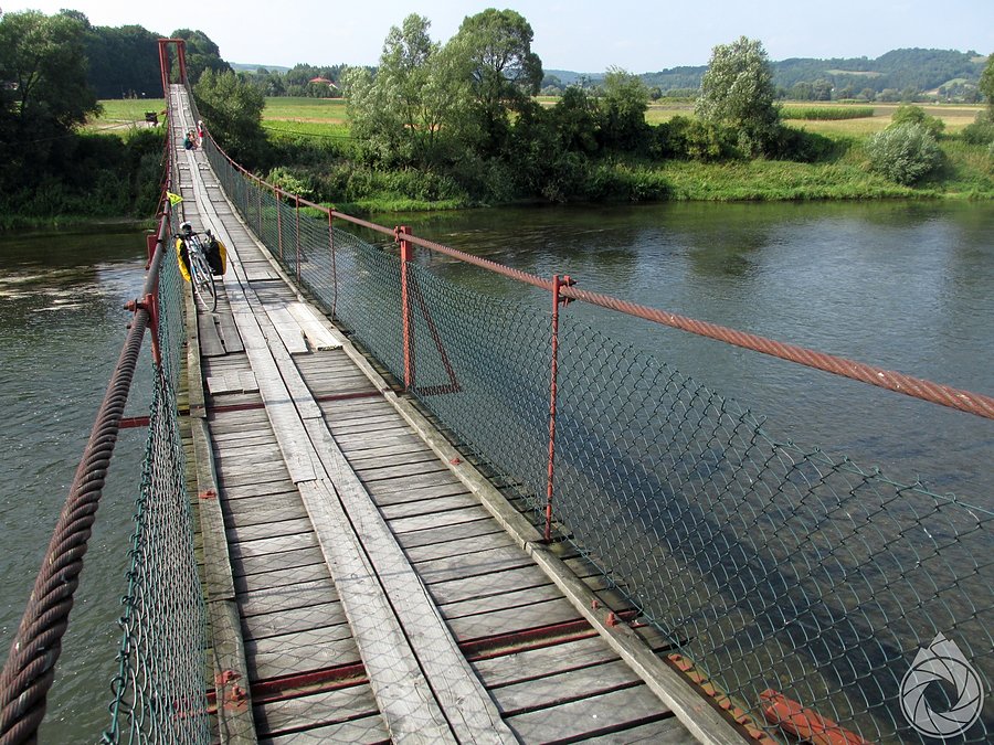 Lubię ten mostek, bo nie wiadomo kiedy się rozleci