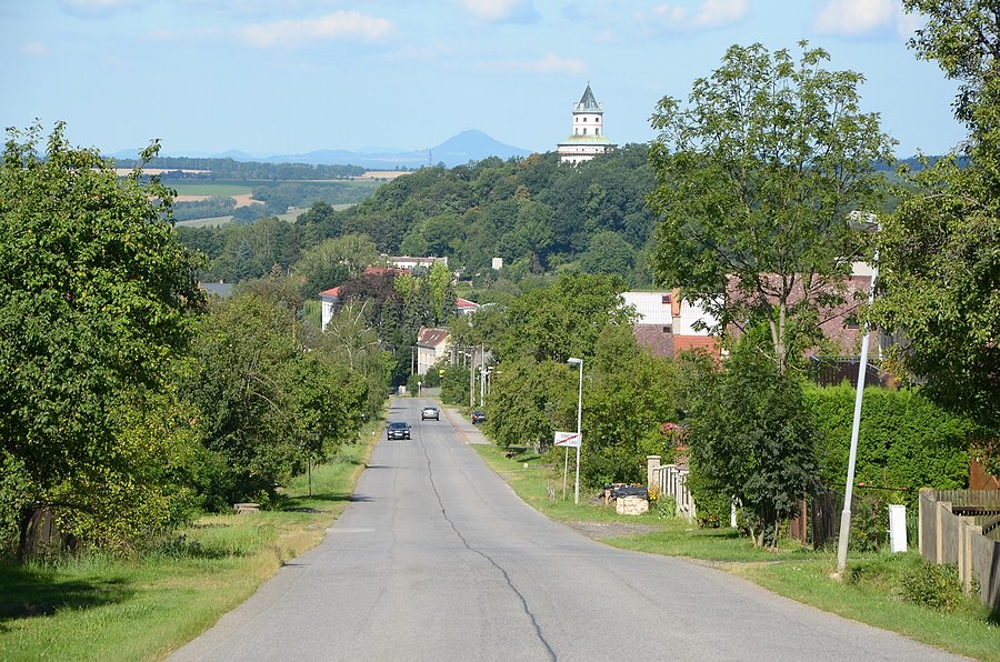 Widok na miasto Sobotka