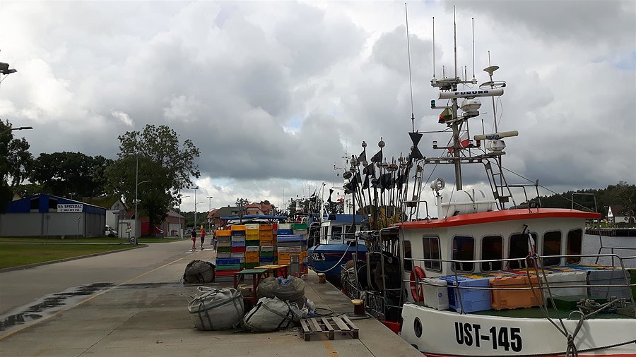 Port rybacki w Mrzeżynie