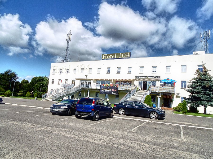 Wycieczkę zaczynamy spod hotelu 104