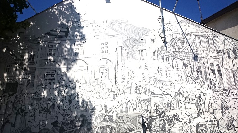Mural w Grójcu