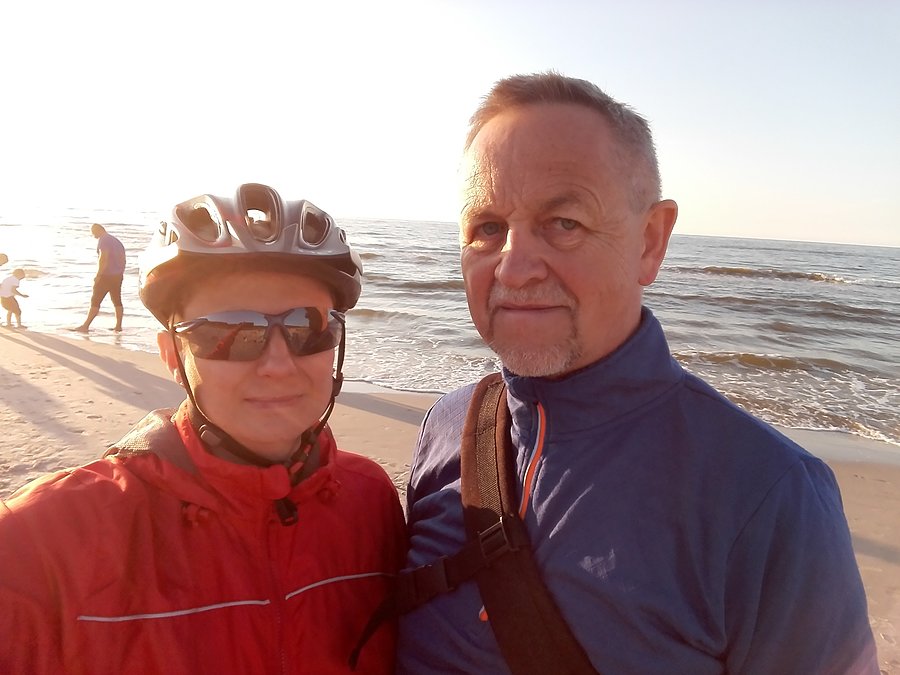 Na plaży w Karwi