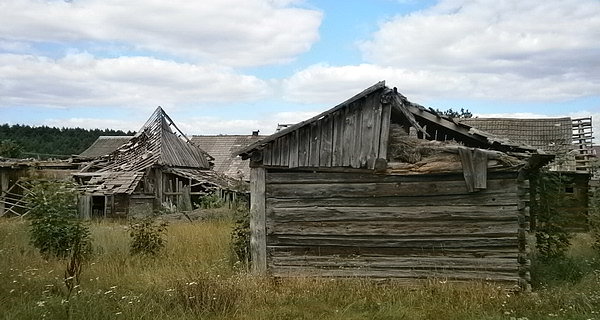 Zniszczenia po wichurze