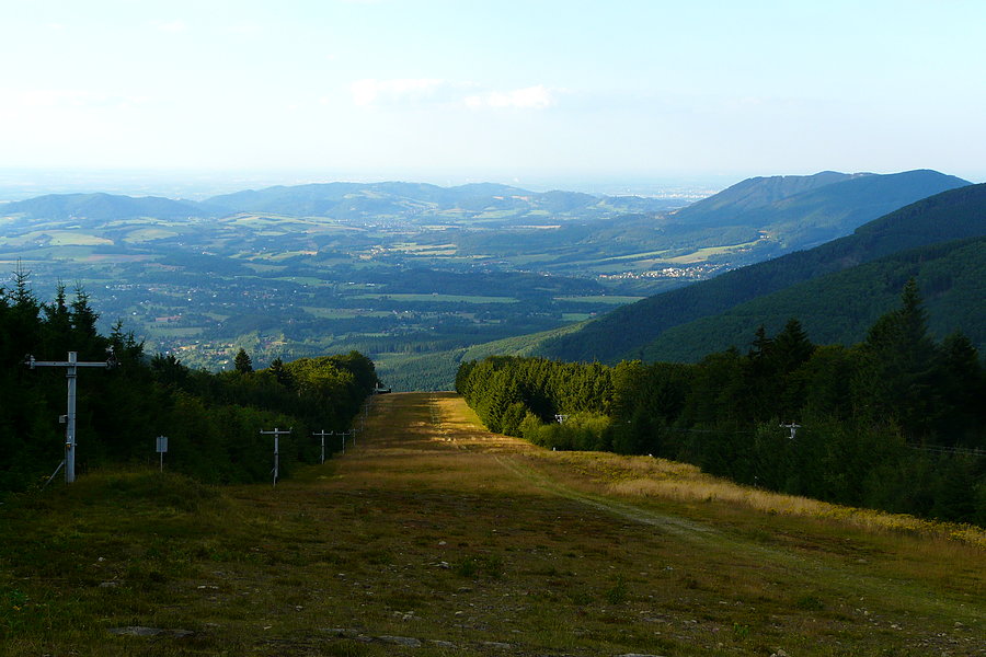 Widok na Frenstat z Radegasta